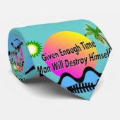 Cravate De Catastrophe Du Golfe Pour Les Hommes (Roulé)