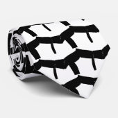 Cravate de ceinture noire d'arts martiaux (Roulé)