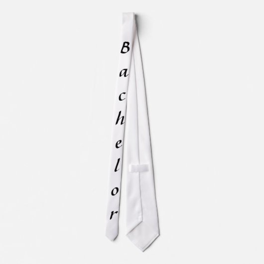 Cravate de célibataire (Dos)