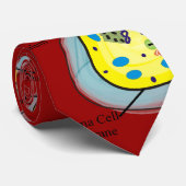 Cravate de cellule humaine pour la cravate rouge (Roulé)