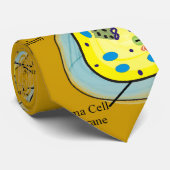 Cravate de cellule humaine pour les hommes (Roulé)