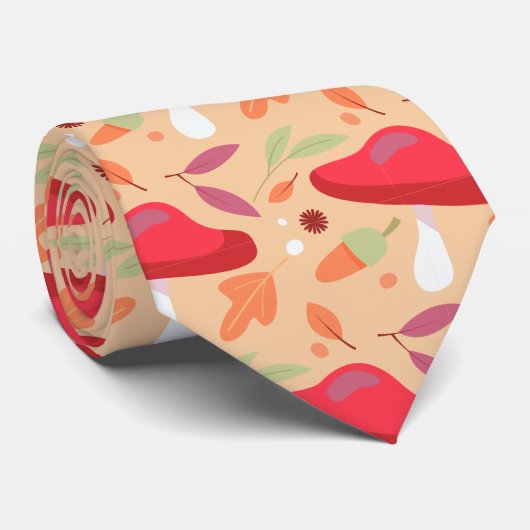 Cravate de champignons mignons | Emma C (Roulé)