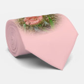 Cravate de champignons roses (Roulé)