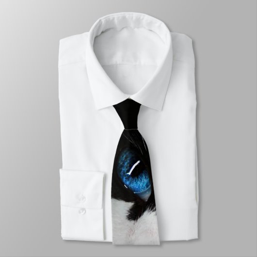 Cravate de chat Blue Eyed Tuxedo (Attaché)