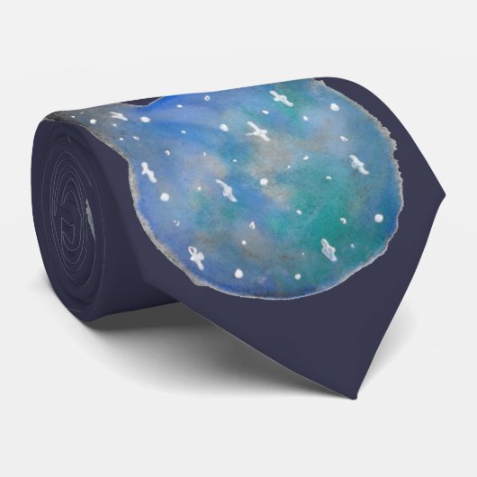 Cravate de chat de galaxie (Roulé)