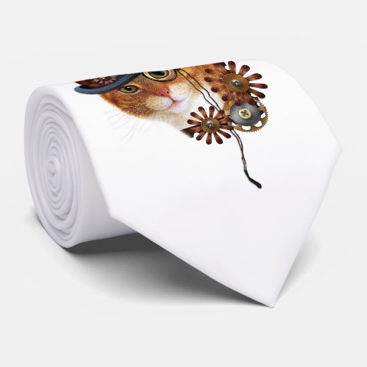 Cravate de chat de Steampunk (Roulé)