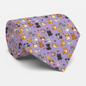 Cravate de chatons et de chiots (Roulé)