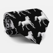 Cravate de cheval blanc de trot (Roulé)