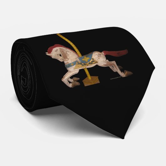 Cravate de cheval de carrousel (Roulé)