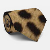 Cravate de Chevron Poster de animal Jaguar (Roulé)