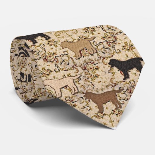 cravate de chien de labrador (Roulé)