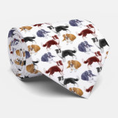 Cravate de chiens de border collie (Roulé)