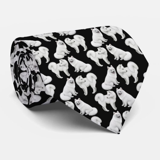 Cravate de chiens de Samoyed (Roulé)