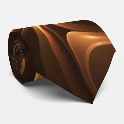 Cravate de chocolat et de caramel (Roulé)