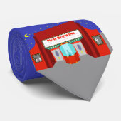 Cravate de cinéma rétro (Roulé)