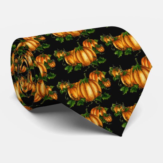 CRAVATE de CITROUILLE par SHARON SHARPE (Roulé)