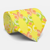 Cravate de Citrus rétro (Roulé)