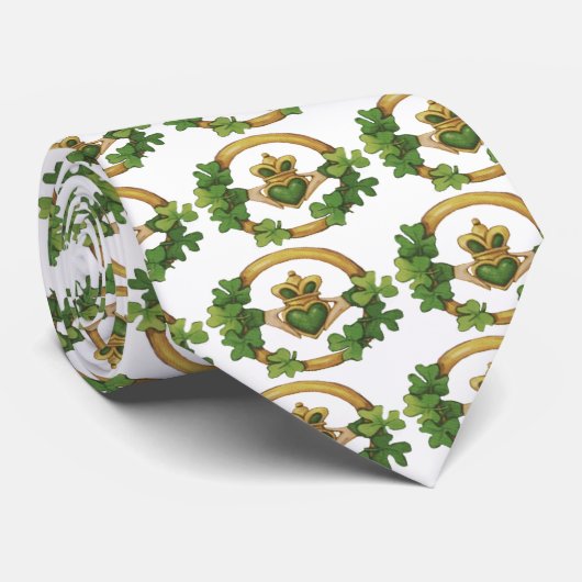 Cravate de Claddagh d'Irlandais (Roulé)