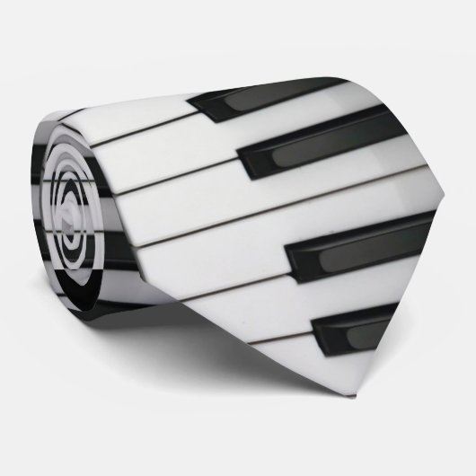 Cravate de clés de piano (Roulé)