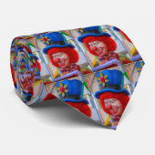 Cravate de clown de cirque (Roulé)