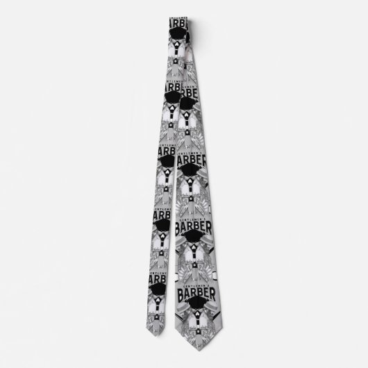 cravate de club de barbier (Dos)