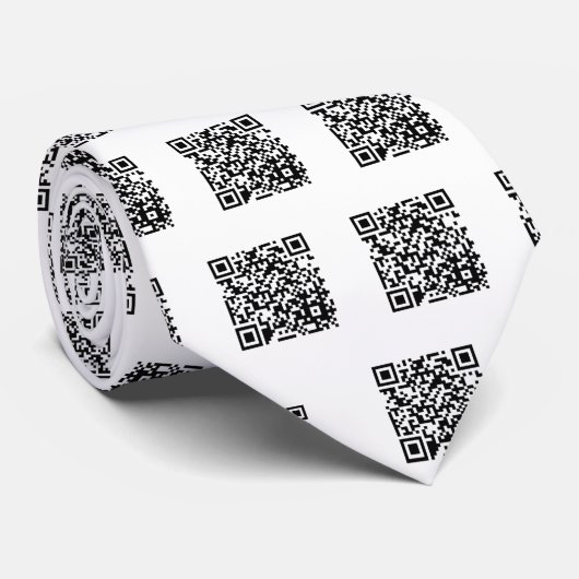 Cravate de code barres (Roulé)