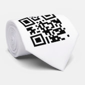 Cravate de code de QR (Roulé)