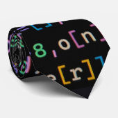 Cravate de code informatique (Roulé)