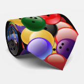 Cravate de collage de boules de bowling (Roulé)