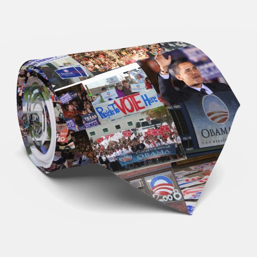 Cravate de collage d'Obama (Roulé)