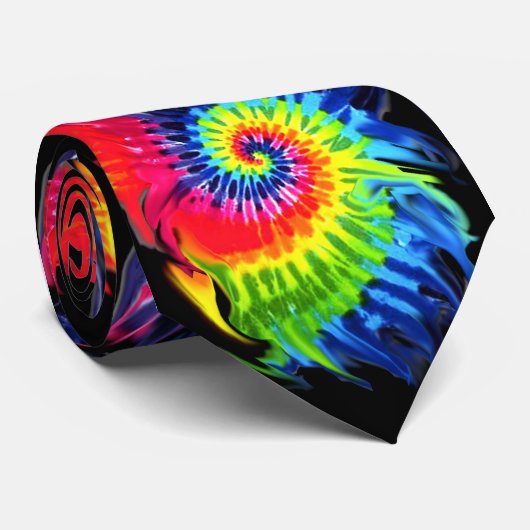 Cravate de colorant de cravate ! (Roulé)