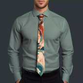 Cravate de conception abstraite moderne avec Patte