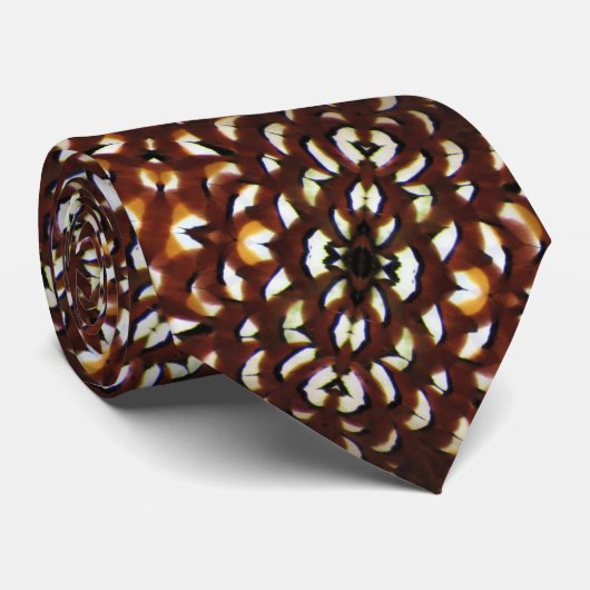 Cravate de conception de la plume Brown de Reeve (Roulé)