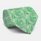 Cravate de conception de roue verte (Roulé)