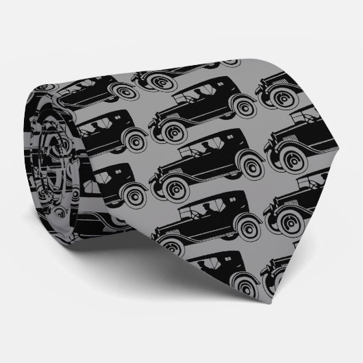 Cravate de conception de voiture ancienne (Roulé)
