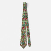 Cravate de conception géométrique de l'étoile de N (Devant)