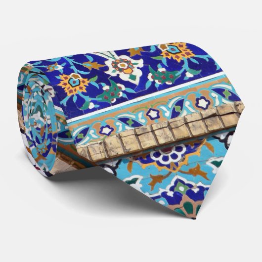 Cravate de conception murale en carrelage persan (Roulé)