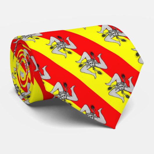 Cravate de conception Sicile (Roulé)