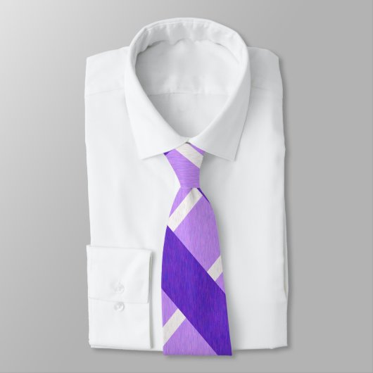 Cravate de conception violette (Attaché)