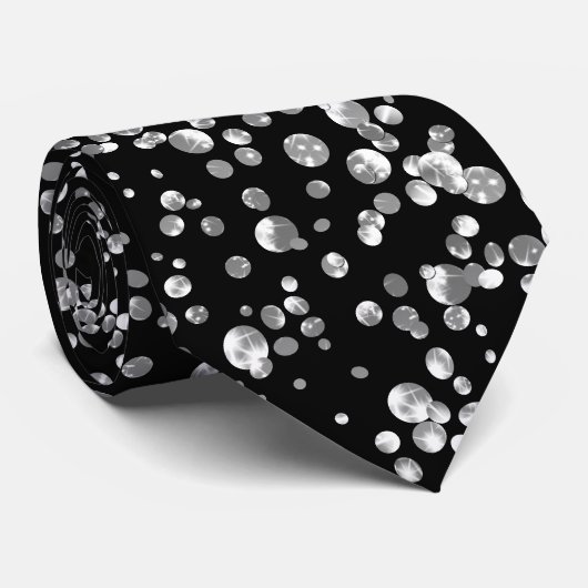 Cravate de confetti d'or (Roulé)