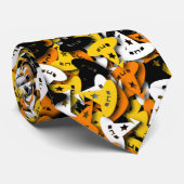 Cravate de confettis de casquette de sorcière (Roulé)