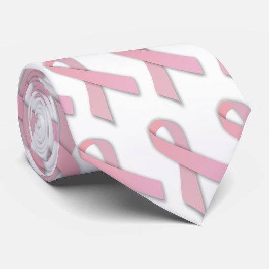 Cravate de conscience de cancer du sein (Roulé)