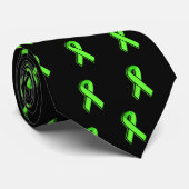 Cravate de conscience de la maladie de Lyme (Roulé)