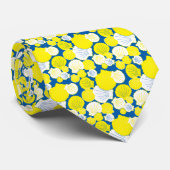 Cravate de coque de pétoncle Nantucket - bleu et j (Roulé)