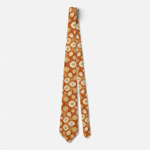 Cravate de costume de luxe | Tie Rust + Geode Or (Devant)