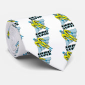 Cravate de costume Superhero instantanée (Roulé)