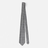Cravate de coton gris Faux (Devant)