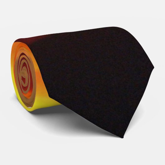 Cravate de coucher du soleil (Roulé)