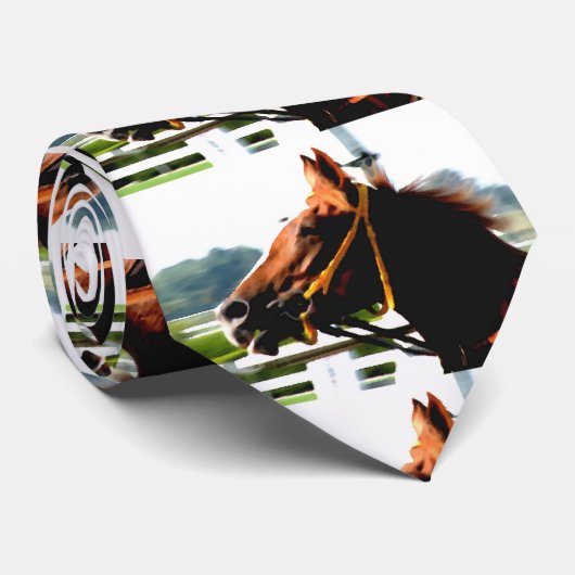 Cravate de course à cheval (Roulé)