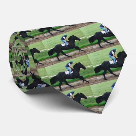 Cravate de course de chevaux (Roulé)